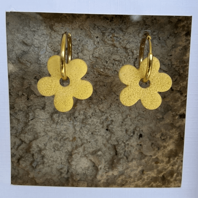 FLORA | Pièce unique jaune mat
