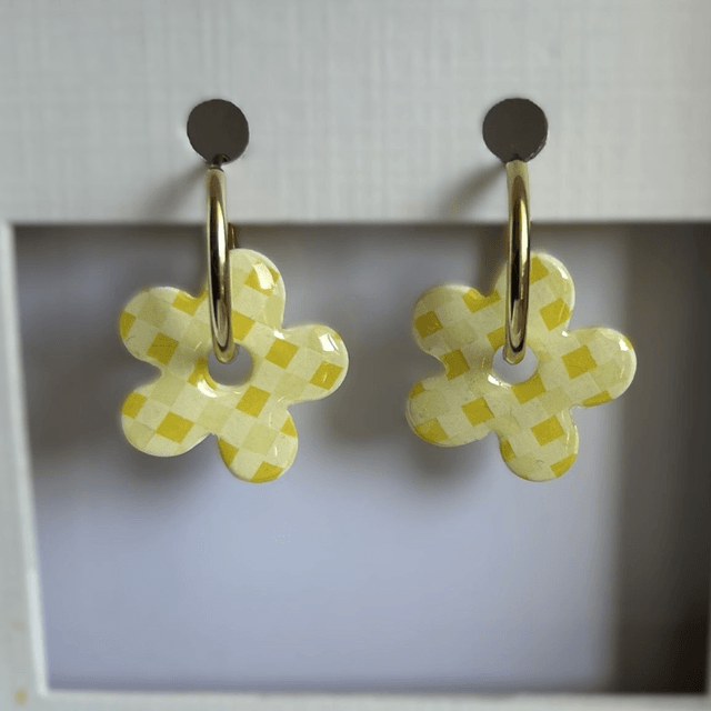 Flora |Vichy jaune