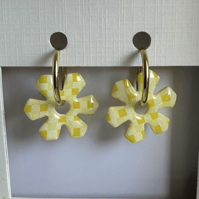 Nila |Vichy jaune