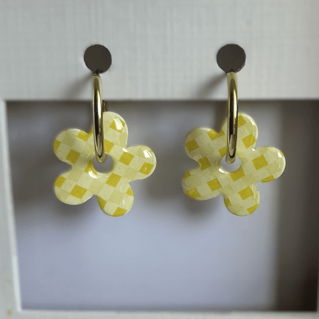 Flora |Vichy jaune